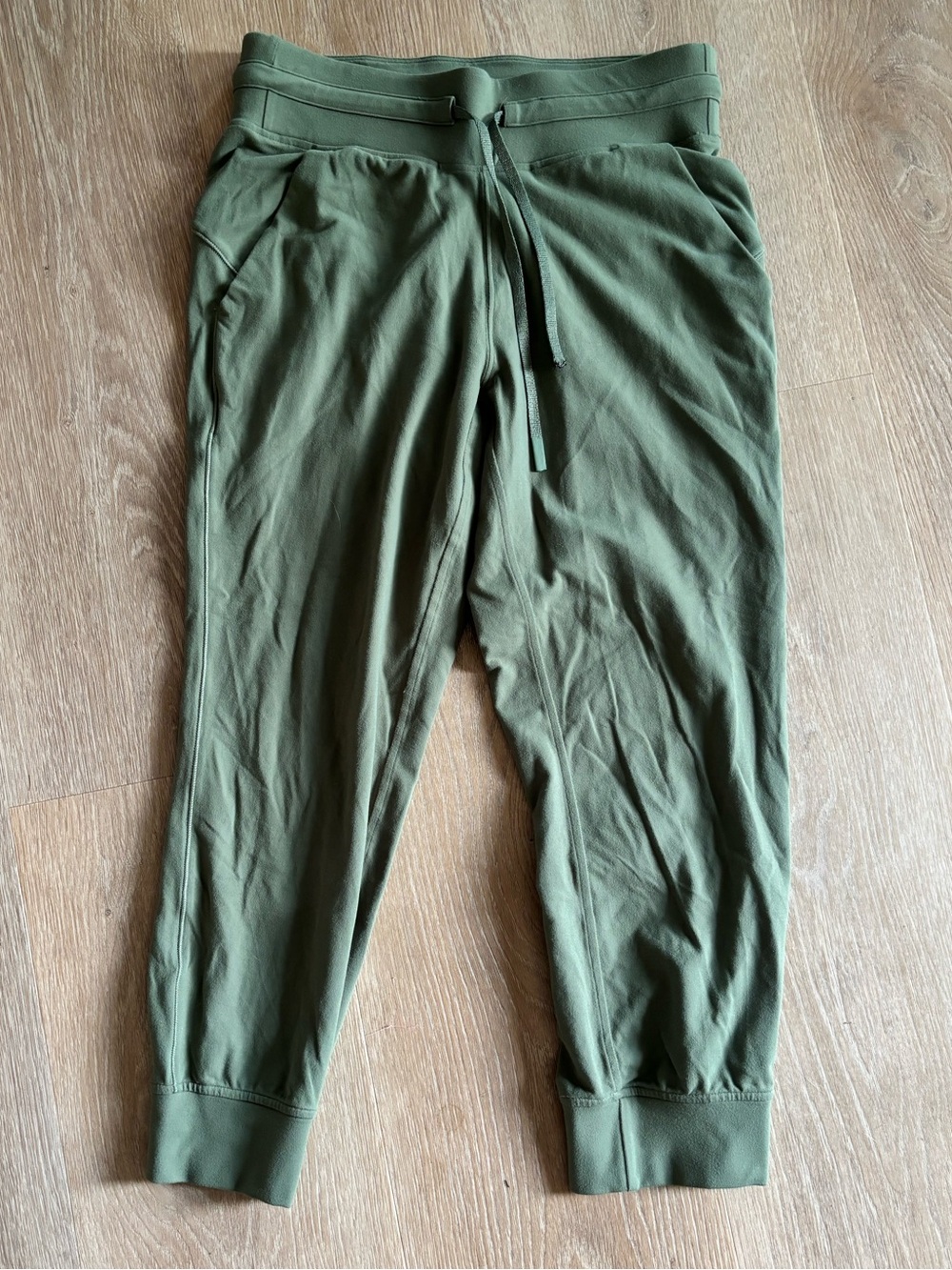 lululemon athletica Olive Green Jogger Track Pants
